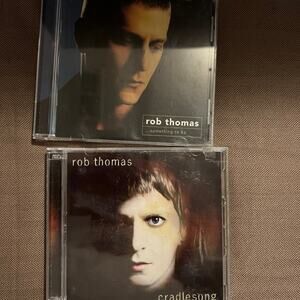 2 Rob Thomas CDs Cradlesong and Something To Be
